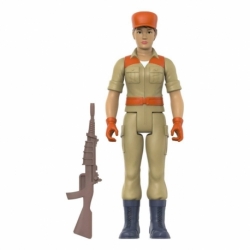 GI Joe Figura ReAction Wave 3 Female Combat Engineer Ponytail Hair (Tan) 10 cm