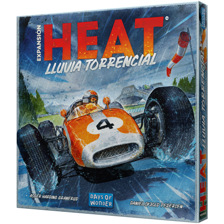 Days of Wonder Heat Racing Board Game Torrential Rain Expansion
