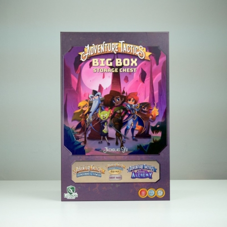 Adventure Tactics: Big Box storage for the board game Adventure Tactics: Domianne's Tower by Maldito Games