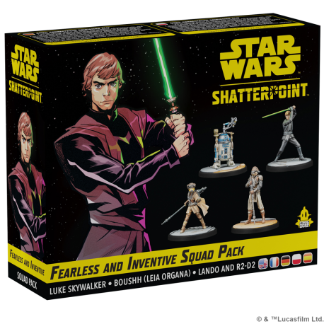 Star Wars: Shatterpoint Fearless and Inventive Squad Pack (Multi idioma) de Atomic Mass Games