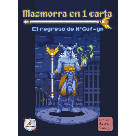 The Return of M'Guf-yn Expansion for the Dungeon in 1 Card Card Game by Maldito Games