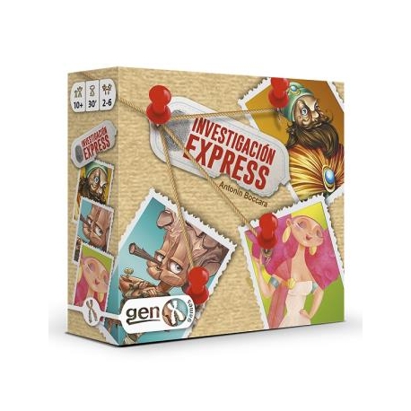 Express Research board game by Gen X Games