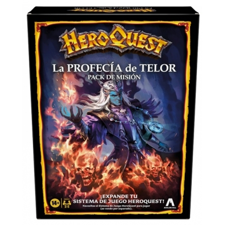 Expansión HeroQuest: La Profecía de Telor Pack de Misión de Hasbro