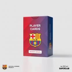 Expansión FC Barcelona Cartas Jugadores 2023/24 juego de mesa de fútbol Superclub