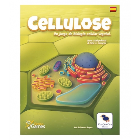 Juego de mesa Cellulose Un Juego de Biología Celular Vegetal de MasQueOca