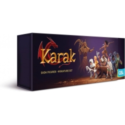 Set of 6 highly detailed 5cm miniatures for the Karak base game