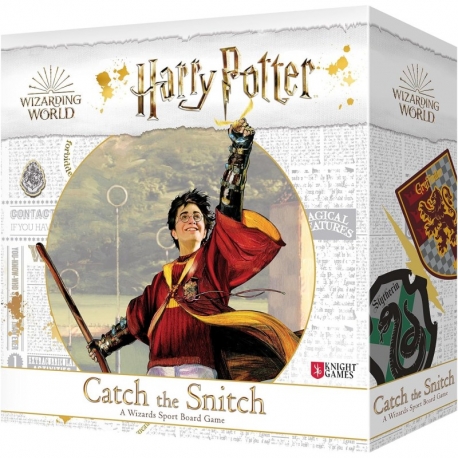 Juego de mesa Harry Potter: Catch the Snitch - A Wizards Sport Board Game de Knight Models