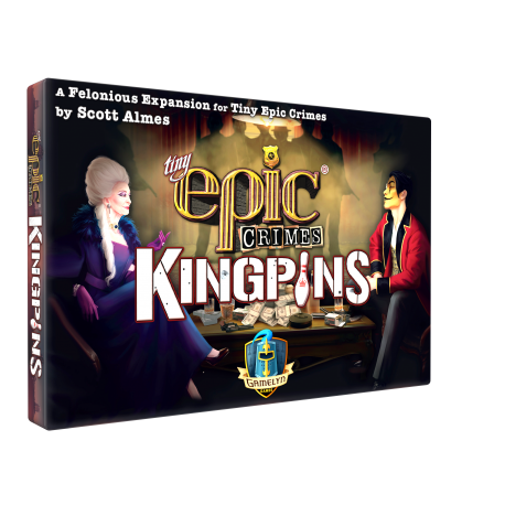 Table game Tiny Epic Crimes Kingpins Expansion (English) from Gamelyn Games