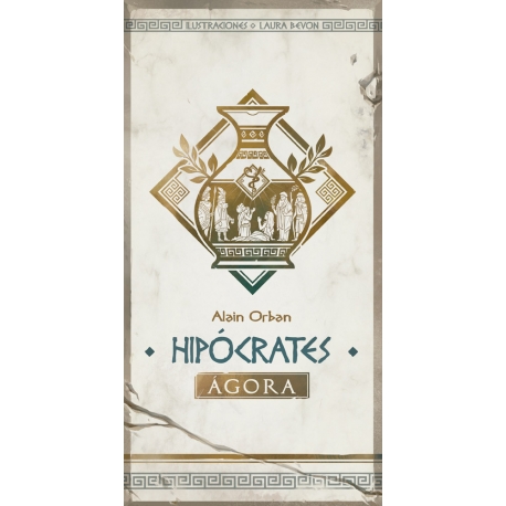 Expansión Ágora para el juego de mesa Hipócrates de Maldito Games