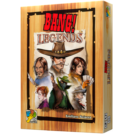 Expansión juego de mesa Bang! Legends de dV Giochi