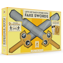 Let's hit each other with fake swords Board Game from Exploding Kittens