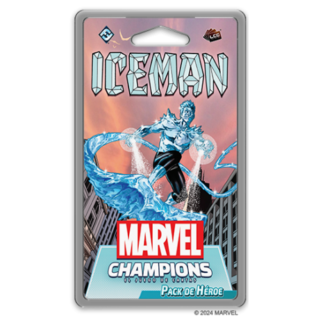 Marvel Champions: Iceman Hero Pack (Spanish) from Fantasy Flight Games