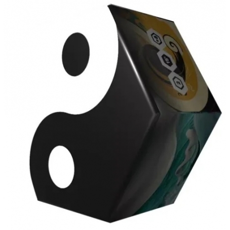 Ying Yang is an abstract pocket game with a constant tug of war