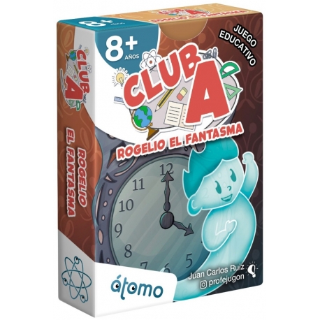 juego de cartas CLUB A: Rogelio el fantasma de Átomo Games