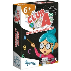 juego de cartas CLUB A: Mari Luz la maestra de Átomo Games