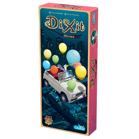 Expansión Mirrors para el juego de mesa de deducción Dixit de Libellud