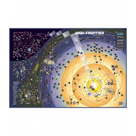 High Frontier 4 All Tapete de Neopreno (Español) - 2ª Impresión de MasQueOca Ediciones