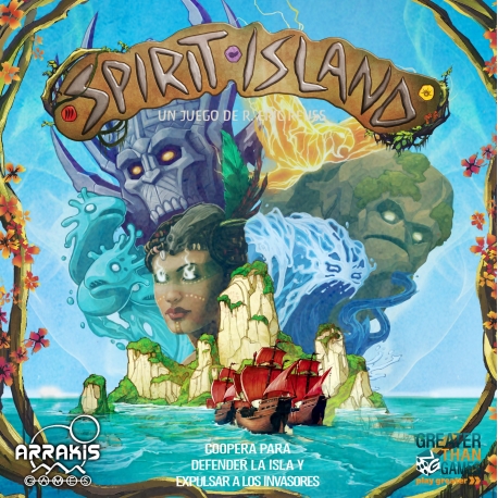Juego de mesa cooperativo Spirit Island de Arrakis Games