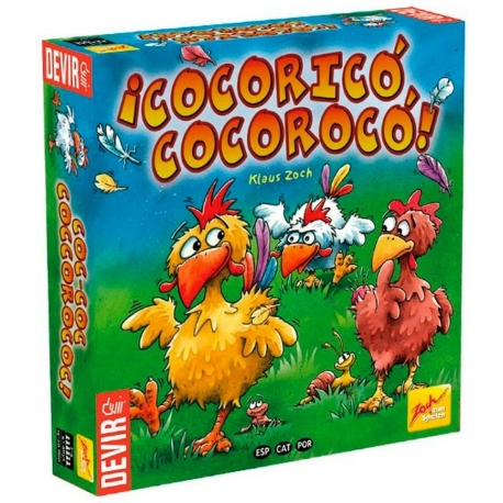 ¡Cocoricó Cocoricó! A memory game players must remember parts