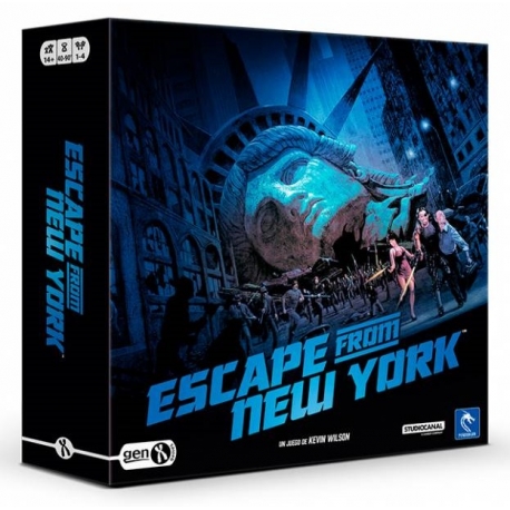 Juego de mesa Escape from New York de Gen X Games