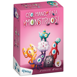 Juego de cartas Ojo Mano Pata ¡Monstruo! de Átomo Games