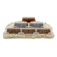 Soporte de Losetas de Templo para Lost Ruins of Arnak - 1 Pieza de Bg Expansions
