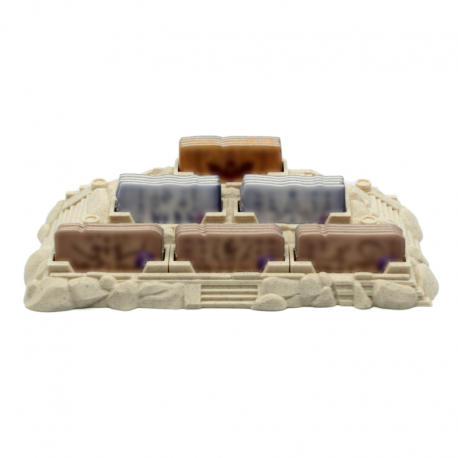 Soporte de Losetas de Templo para Lost Ruins of Arnak - 1 Pieza de Bg Expansions