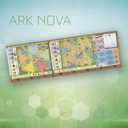 Promotional Boards for the Ark Nova board game by Maldito Games