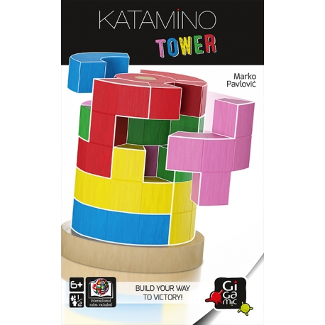 Juego de mesa Katamino Tower de Mebo Games