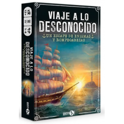 Juego de mesa Viaje a lo Desconocido de Gen X Games