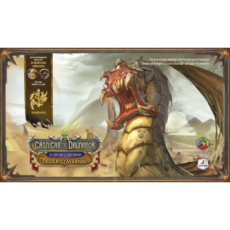 Chronicles of Drunagor: Desert of the Hellscar (Spanish) board game by Maldito Games
