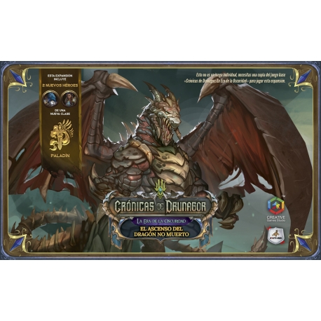Chronicles of Drunagor: Rise of the Undead Dragon (Spanish) board game by Maldito Games