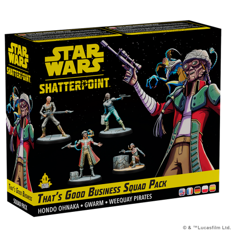 Star Wars: Shatterpoint That’s Good Business Squad Pack Squad Pack (Multi idioma) de Atomic Mass Games