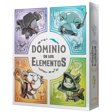 Juego de cartas Dominio de los Elementos de TeeTurtle