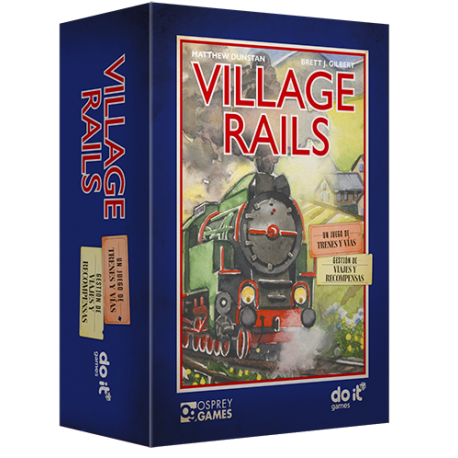 Village Rails Board Game by Do It Games