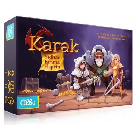 Karak Expansion: New Heroes Expansion by 2Tomatoes Games