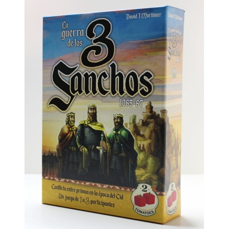Juego de mesa La Guerra de los 3 Sancho de 2Tomatoes Games