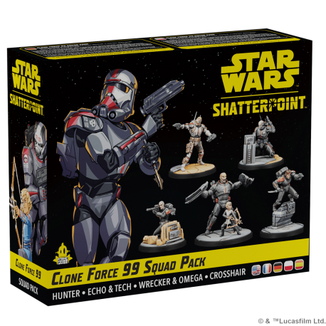 Star Wars: Shatterpoint Clone Force 99 Squad Pack (Multi language) from Atomic Mass Games