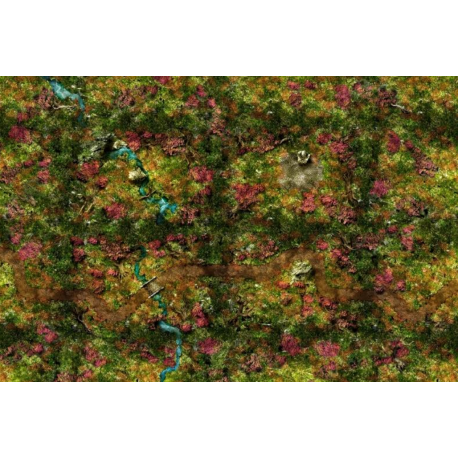 Forest 90x60 - Square corner mat