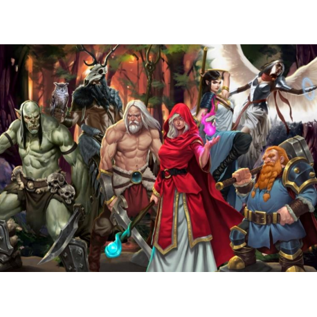 Heroes 90x60 - Rounded corners mat