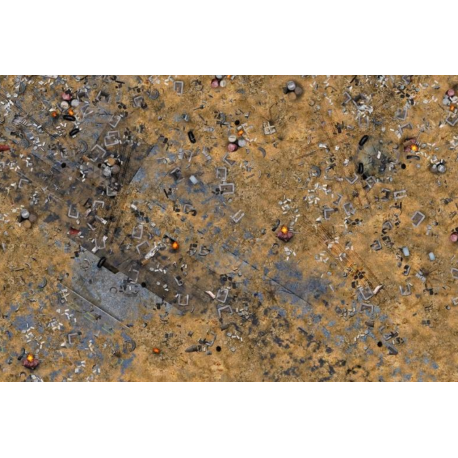 Wasteland 90x60 - Square corner mat