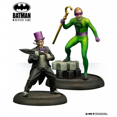 The Penguin & The Riddler (Classic TV Show) - Batman Miniature Game