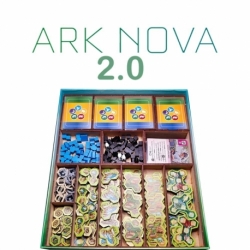 Inserto Compatible con ARK NOVA 2.0 (base + Expansión Mundo Marino)