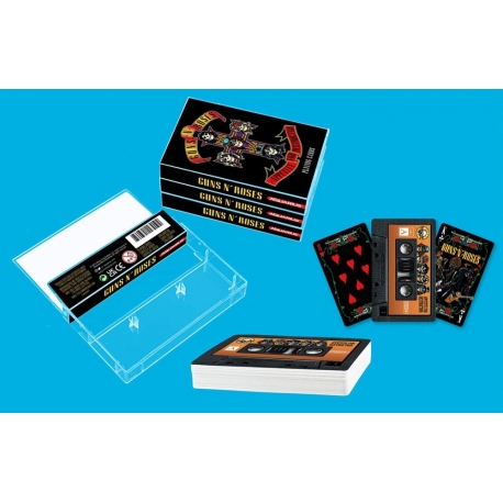 Guns N' Roses Playing Cards Cassette (PDQ)