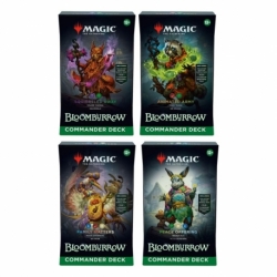 Magic the Gathering Bloomburrow Commander Decks Box (4) (English)