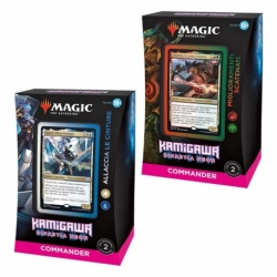 Magic the Gathering Kamigawa: Neon Dynasty Commander Decks Box (4) (Italian)