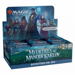 Magic the Gathering Meurtres au manoir Karlov Game Booster Box (36) (French)