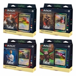 Magic the Gathering Univers infinis: Fallout Commander Decks Box (4) (French)