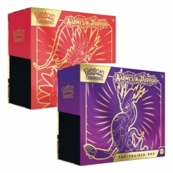 Pokémon Crimson & Purple Top Trainer Box (German)