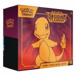Pokémon Obsidian Flames Top Trainer Box (Alemán)